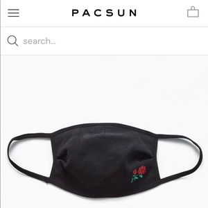 PacSun Rose Facemask